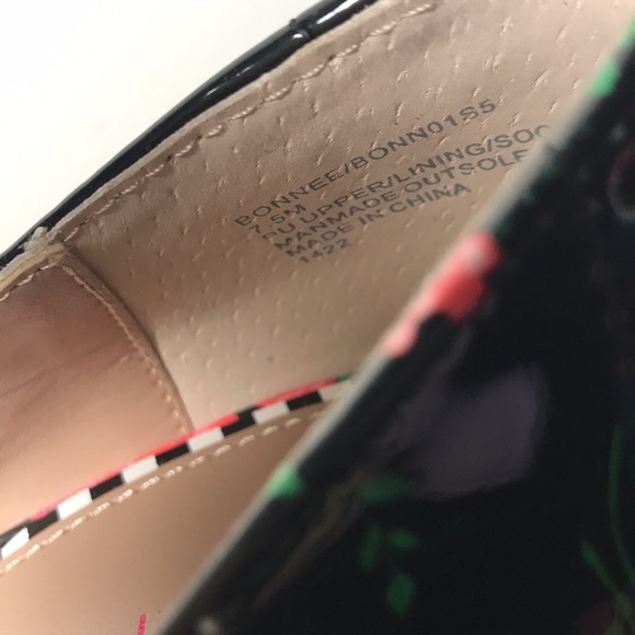 Betsey Johnson, Women's Size 7.5 Bonnee Women's Heels Black Multi - Picture 4 of 11